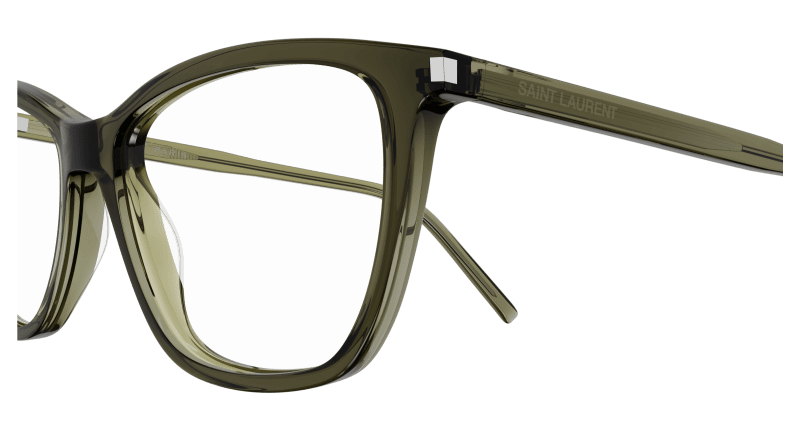 Green Eyeglasses Saint Laurent 889652407944