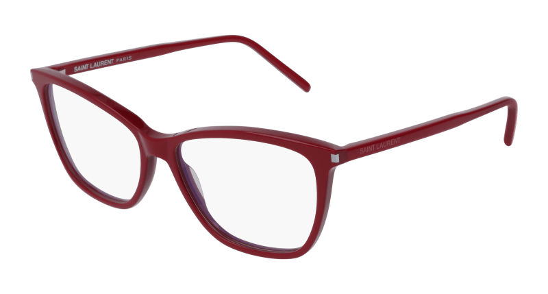 Red Eyeglasses Saint Laurent 889652179834