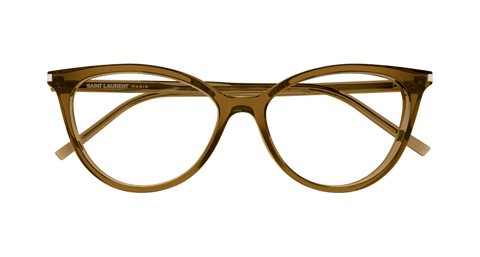 Brown Eyeglasses Saint Laurent 889652517377
