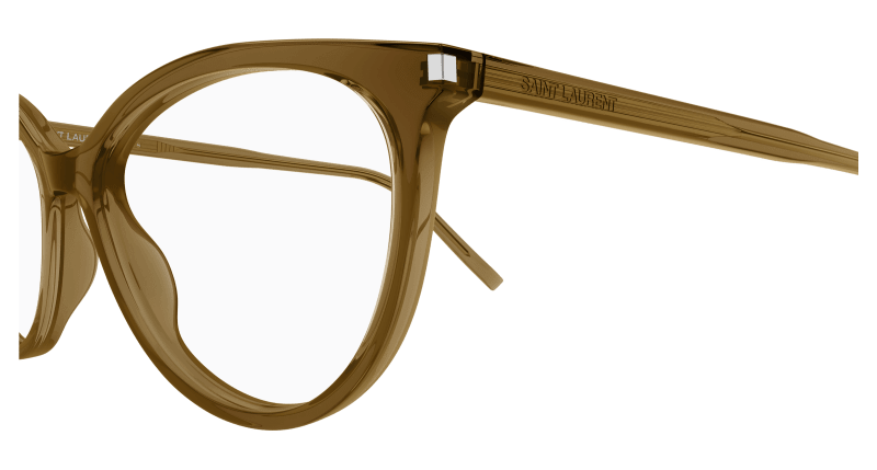 Brown Eyeglasses Saint Laurent 889652517377