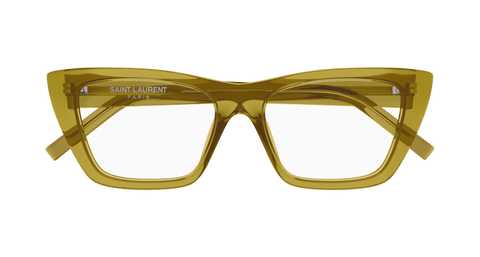 Green Eyeglasses Saint Laurent 889652560786