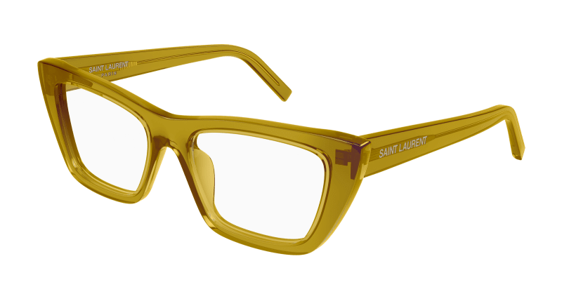 Green Eyeglasses Saint Laurent 889652560786