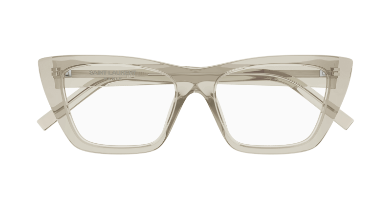 Yellow Eyeglasses Saint Laurent 889652560779