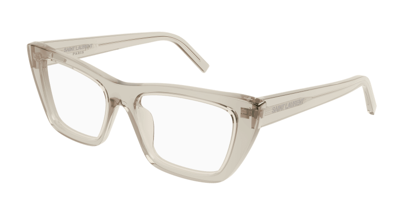 Yellow Eyeglasses Saint Laurent 889652560779