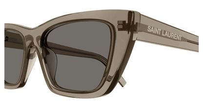 Brown Sunglasses Saint Laurent 889652445113
