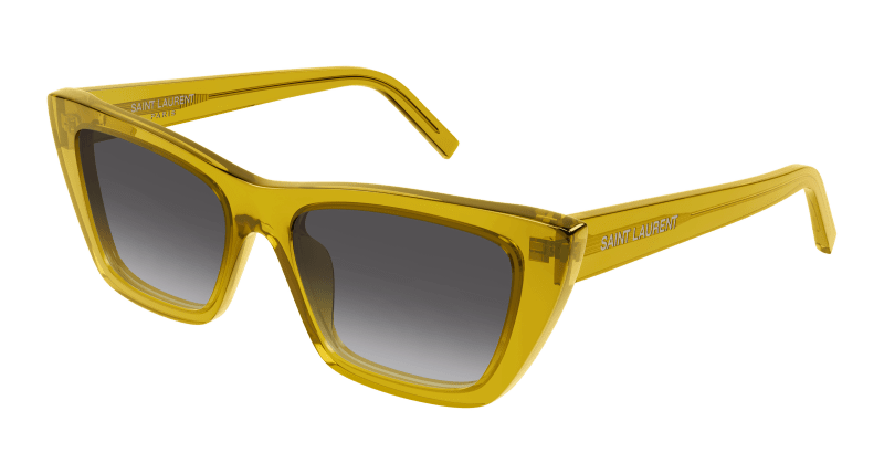 Yellow Sunglasses Saint Laurent 889652555119