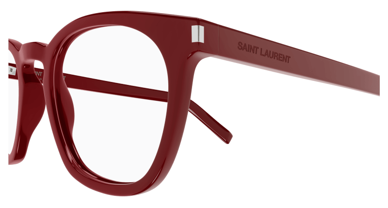 Red Eyeglasses Saint Laurent 889652521961