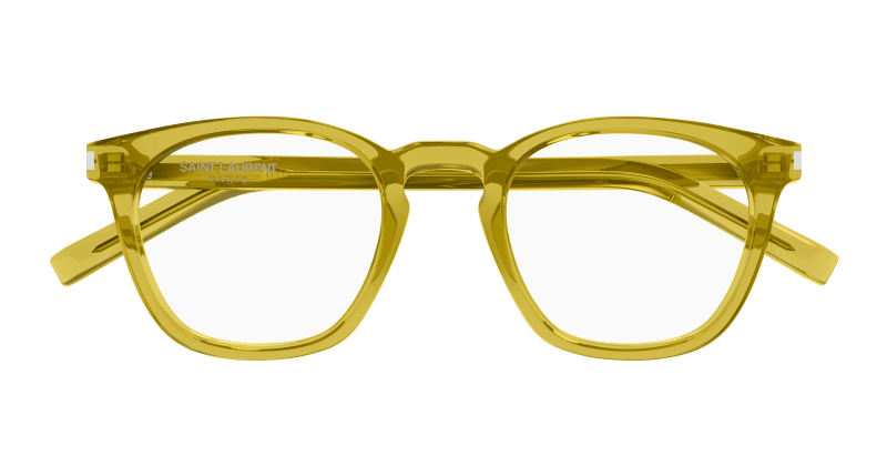 Yellow Eyeglasses Saint Laurent 889652554952