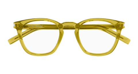 Yellow Eyeglasses Saint Laurent 889652554952