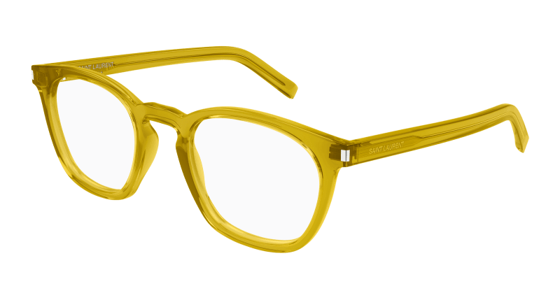Yellow Eyeglasses Saint Laurent 889652554952