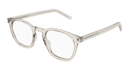 Beige Eyeglasses Saint Laurent 889652263434