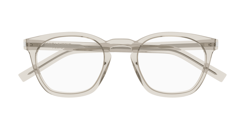 Beige Eyeglasses Saint Laurent 889652263434