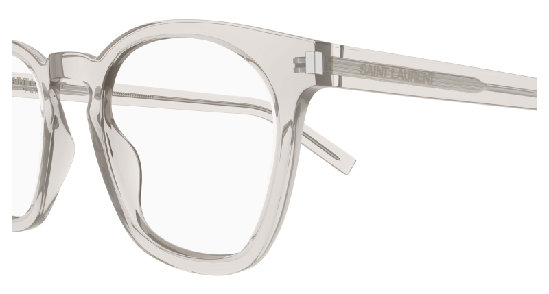 Beige Eyeglasses Saint Laurent 889652263434