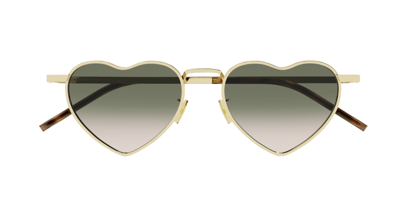 Gold Sunglasses Saint Laurent 889652354743