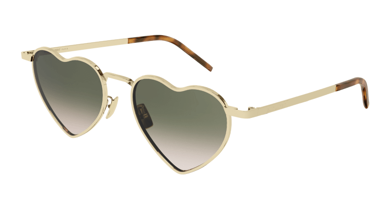 Gold Sunglasses Saint Laurent 889652354743