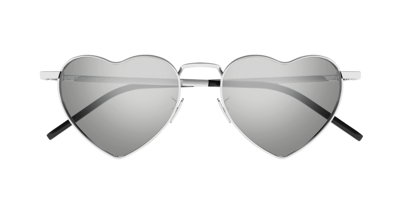 Silver Sunglasses Saint Laurent 889652444307