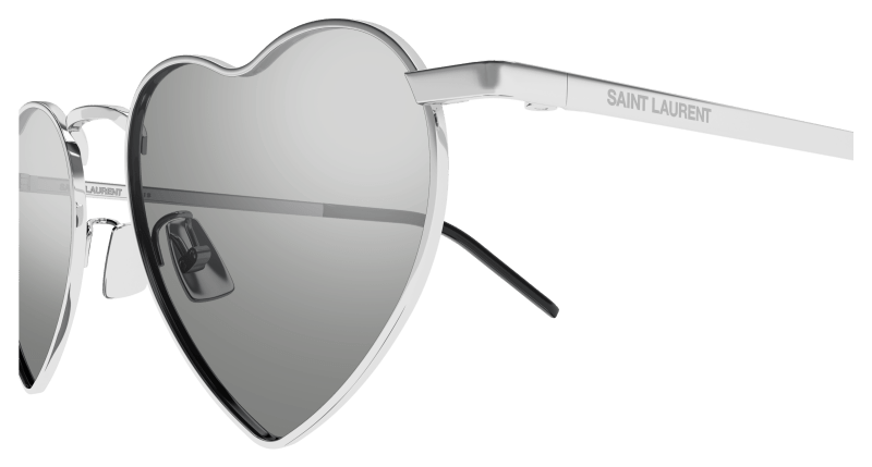 Silver Sunglasses Saint Laurent 889652444307