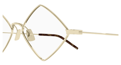 Gold Eyeglasses Saint Laurent 889652517094