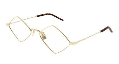 Gold Eyeglasses Saint Laurent 889652517094