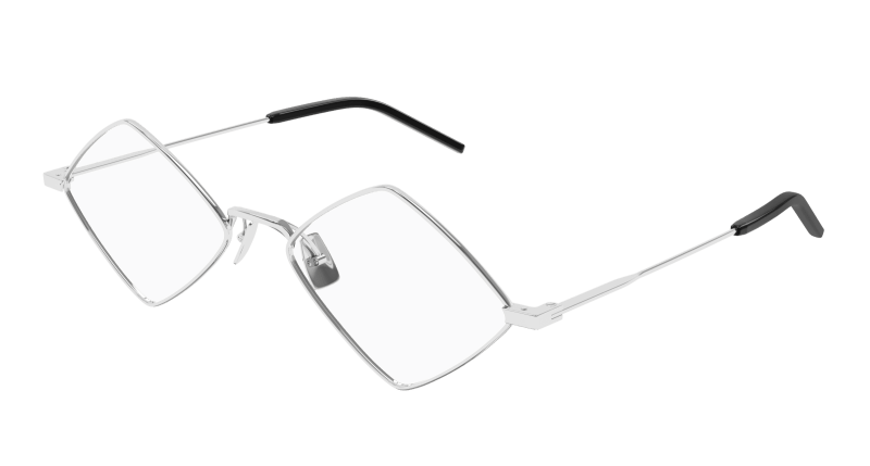 Silver Eyeglasses Saint Laurent 889652517087