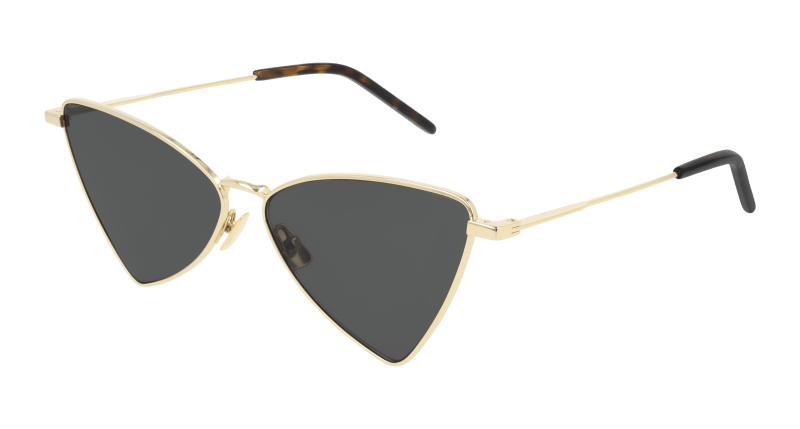 Gold Sunglasses Saint Laurent 889652239194