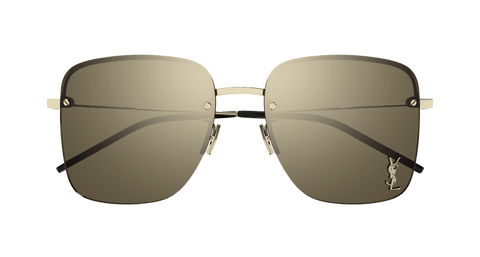 Gold Sunglasses Saint Laurent 889652338743