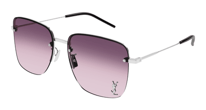 Silver Sunglasses Saint Laurent 889652409184