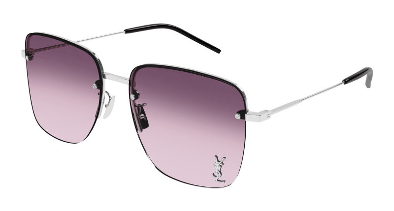 Silver Sunglasses Saint Laurent 889652409184