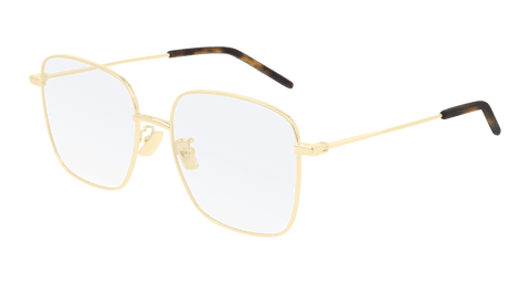 Gold Eyeglasses Saint Laurent 889652252360