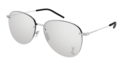 Silver Sunglasses Saint Laurent 889652340968