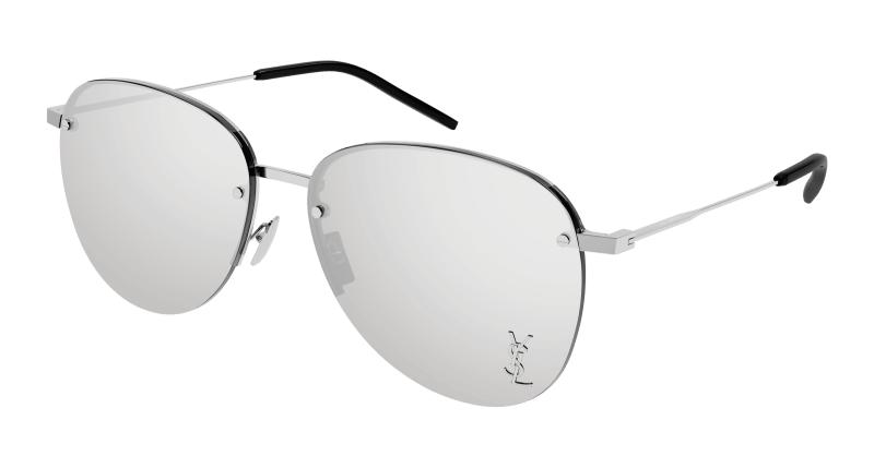 Silver Sunglasses Saint Laurent 889652340968