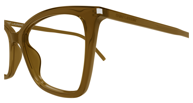 Brown Eyeglasses Saint Laurent 889652515953
