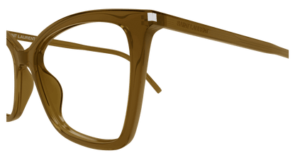 Brown Eyeglasses Saint Laurent 889652515960