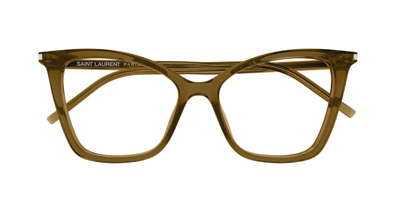 Brown Eyeglasses Saint Laurent 889652515960