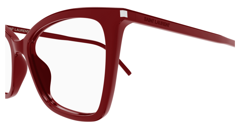 Red Eyeglasses Saint Laurent 889652522012