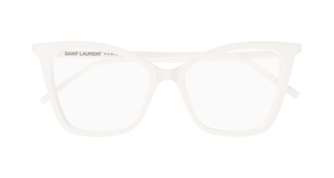 White Eyeglasses Saint Laurent 889652522005