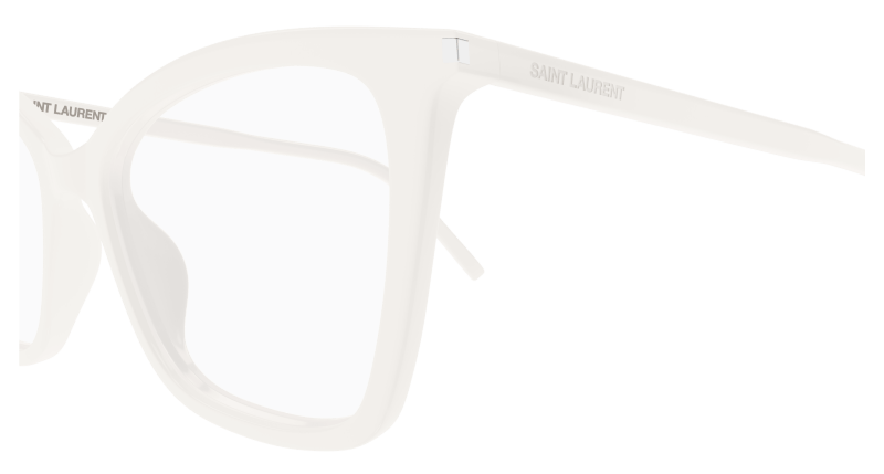 White Eyeglasses Saint Laurent 889652522005