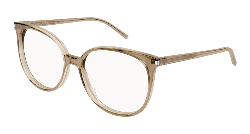 Brown Eyeglasses Saint Laurent 889652409368