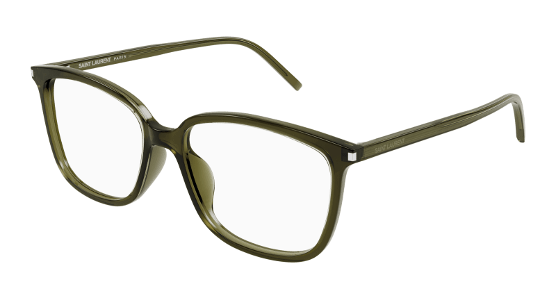Green Eyeglasses Saint Laurent 889652429304
