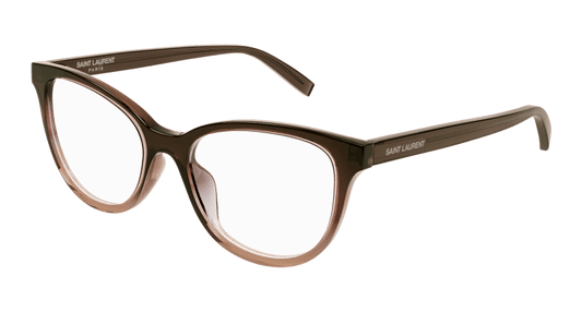 Brown Eyeglasses Saint Laurent 889652377155