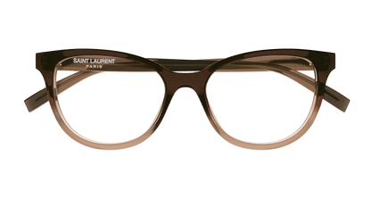 Brown Eyeglasses Saint Laurent 889652377155