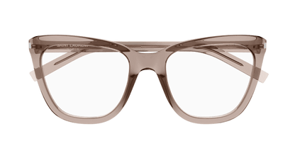 Brown Eyeglasses Saint Laurent 889652404059