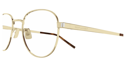 Gold Eyeglasses Saint Laurent 889652407920