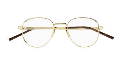 Gold Eyeglasses Saint Laurent 889652407920