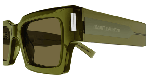 Green Sunglasses Saint Laurent 889652420387