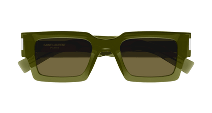 Green Sunglasses Saint Laurent 889652420387