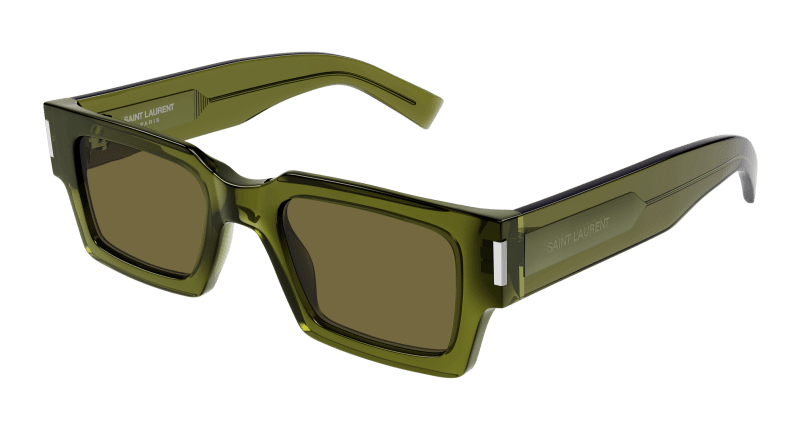 Green Sunglasses Saint Laurent 889652420387