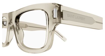 Beige Eyeglasses Saint Laurent 889652420424