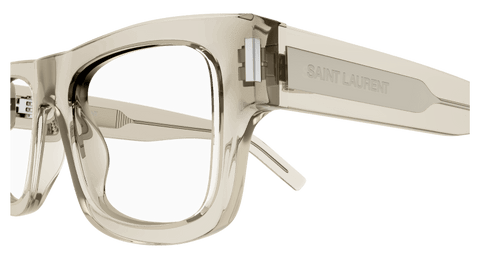 Beige Eyeglasses Saint Laurent 889652420424