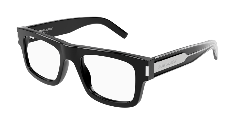 Black Eyeglasses Saint Laurent 889652420400